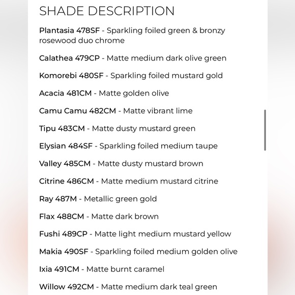 *NWT* Natasha Denona Yucca Eyeshadow Palette